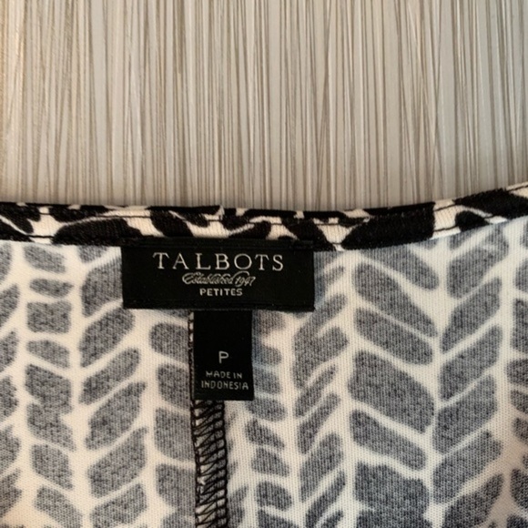 Talbots faux wrap dress - Picture 4 of 6